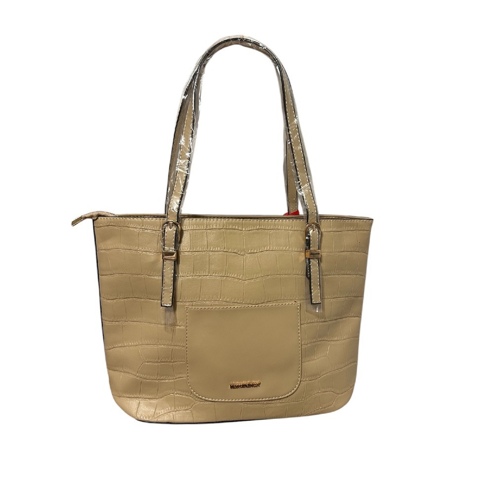 Montana West NWT Neutral shoulder bag pocket book purse beige tan capsule staple